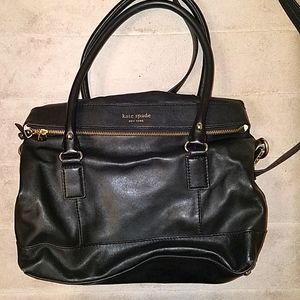 EUC Kate Spade crossbody bag double handle handbag purse
